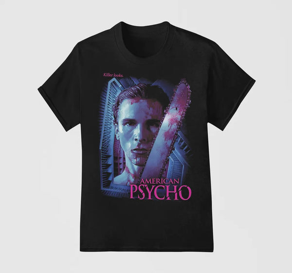Camiseta Algodão Premium Filme American Psycho #5