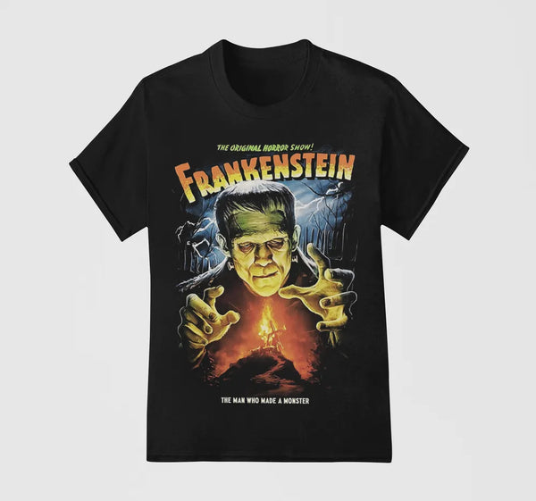 Camiseta Algodão Premium Filme Frankenstein #1