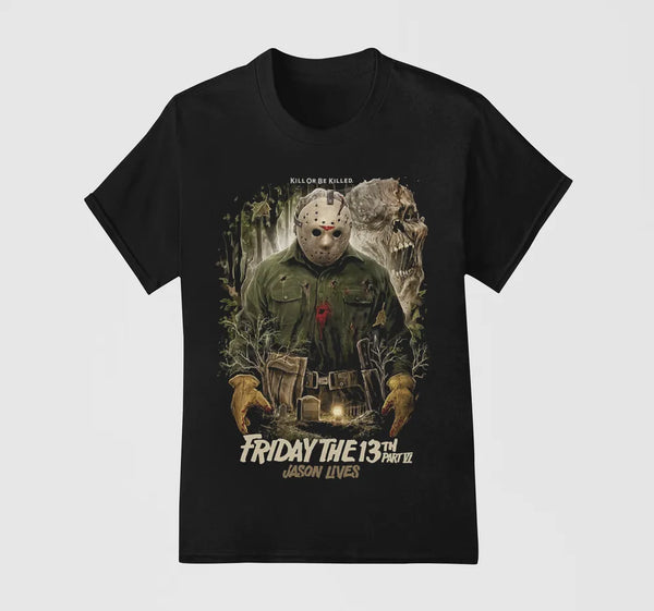 Camiseta Algodão Premium Filme Friday the 13th #11