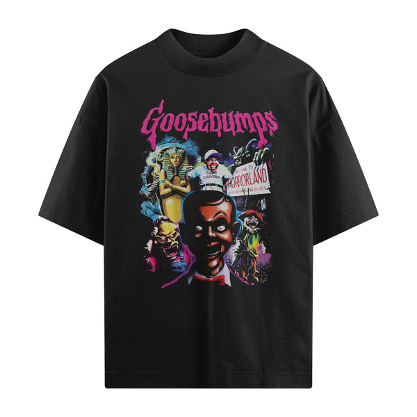 Camiseta Oversized Algodão Filme Goosebumps #1