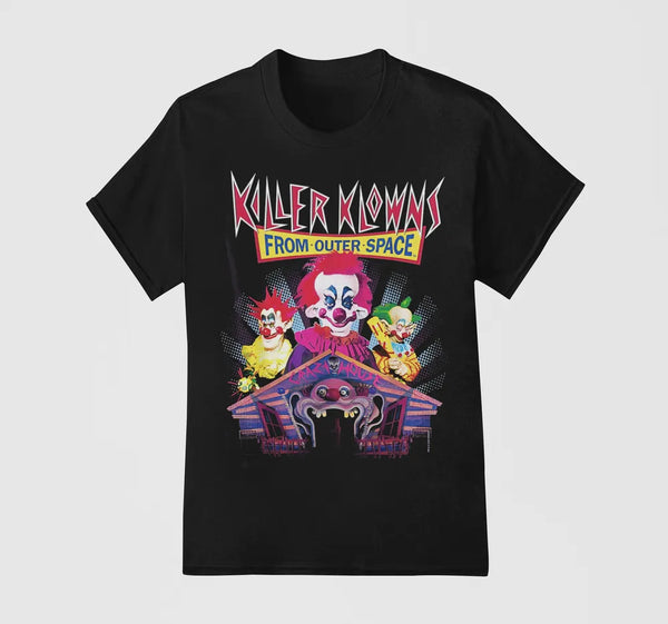 Camiseta Algodão Premium Filme Killer Klowns from Outer Space #11