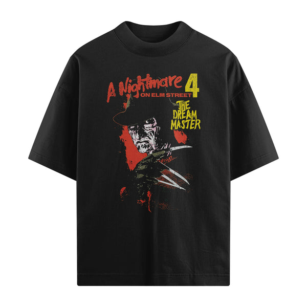 Camiseta Oversized Algodão Freddy Krueger - A Hora do Pesadelo 4 #2