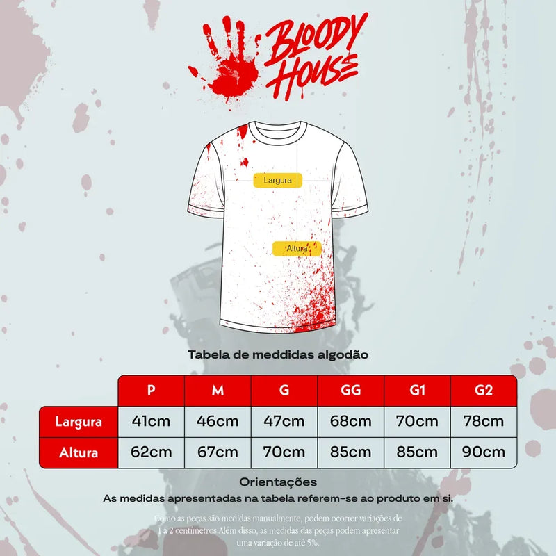 Camiseta Algodão Premium Filme American Psycho