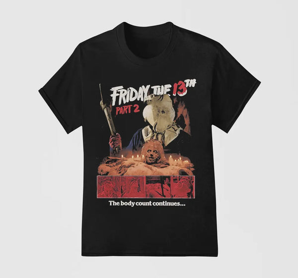 Camiseta Algodão Premium Filme Friday the 13th #12